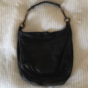 All Saints leather hobo bag.